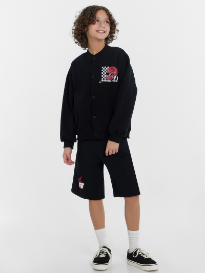 Толстовка Mark Formelle 363333/1/24-32093П-7П черный_печать_2_сл_на_ЛВ_дет_2_сл_на_спинке - фото 19