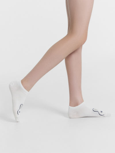 Носки Mark Formelle 406A-2785/B5-243406A белый_св.оливка_зефирный_рис.2785 - фото 20