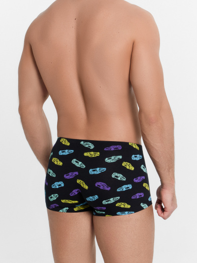 Трусы Mark Formelle 411216-2/25-5149П-5 машинки_на_черном_серый_меланж_4348_F - фото 103