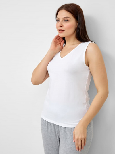 Майка Mark Formelle 422258/24-31689Б-5 белый - фото 16