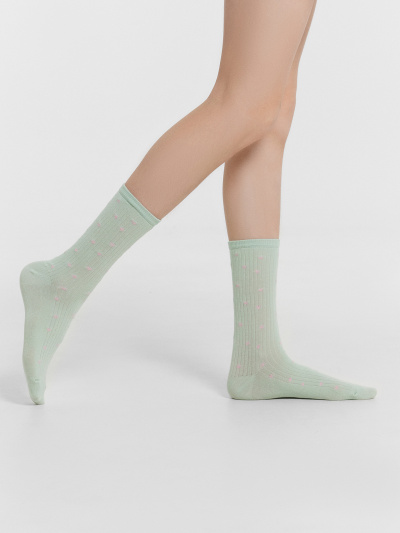 Носки Mark Formelle 430K-3165/B4-25430K-1 св.эвкалипт_рис.3165 - фото 23