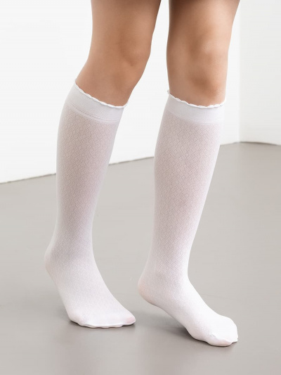 Гольфы Mark Formelle 446PA-1622/B4-20446PA белый_000Н_Крашение_полиамид.изделий_(носки) - фото 20