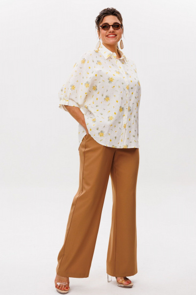 Брюки Anelli 1581 цвет_оленьей_кожи - фото 8