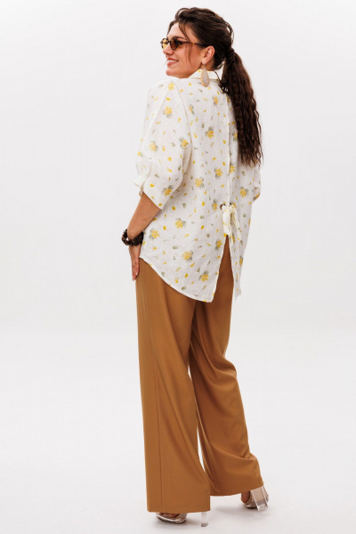 Брюки Anelli 1581 цвет_оленьей_кожи - фото 7