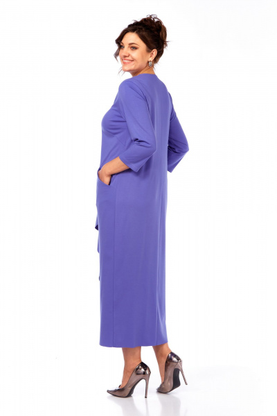 Платье Диомант 2086 синий - фото 2