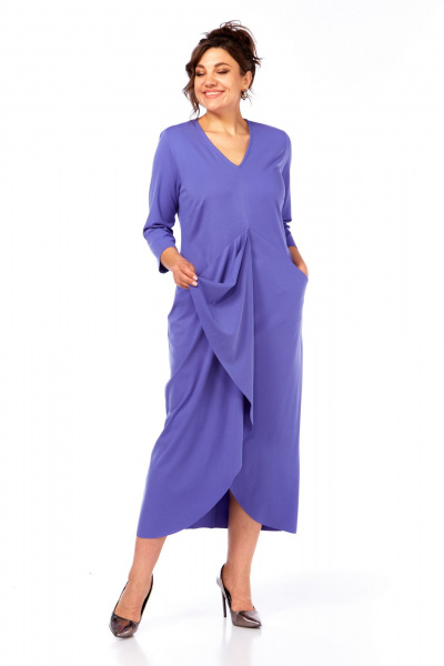 Платье Диомант 2086 синий - фото 7