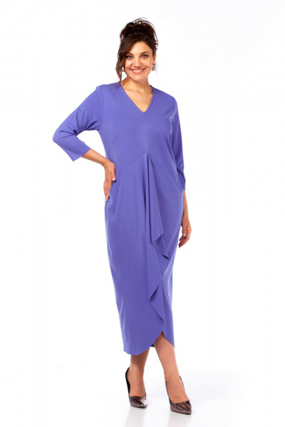 Платье Диомант 2086 синий - фото 5