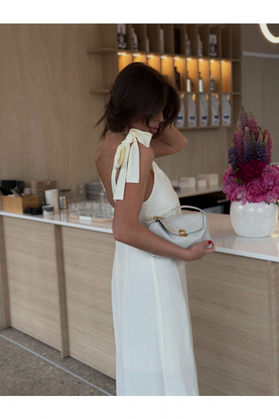 Платье THE.WOMAN 0326 сливочный - фото 5