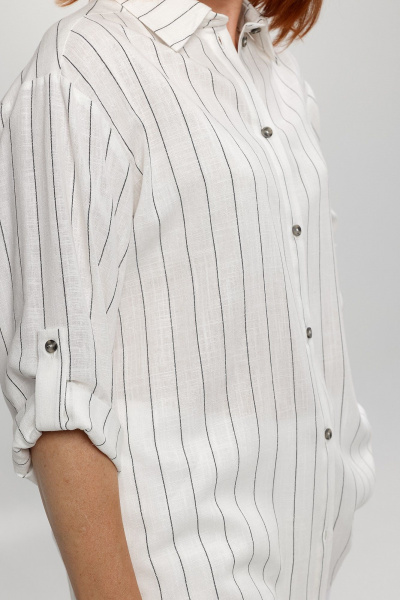 Рубашка Соджи 663 молочный - фото 3