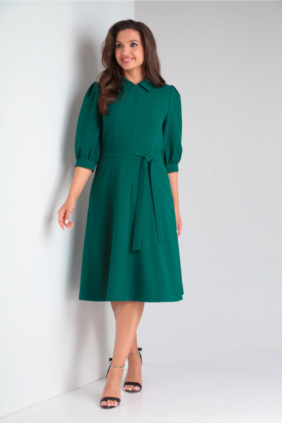Платье Vilena 905 зеленый - фото 9