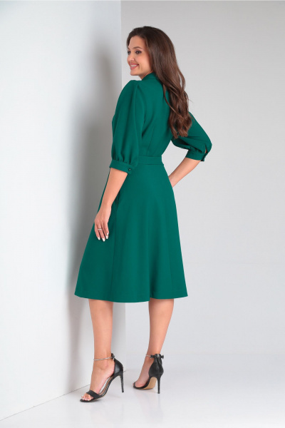 Платье Vilena 905 зеленый - фото 2
