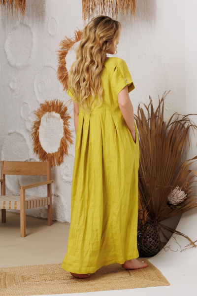 Платье АМУЛЕТ 9901 мимоза - фото 4