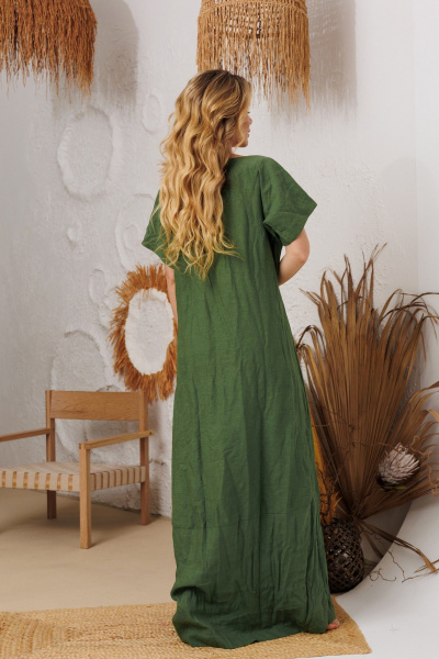 Платье АМУЛЕТ 9915 луговой - фото 5