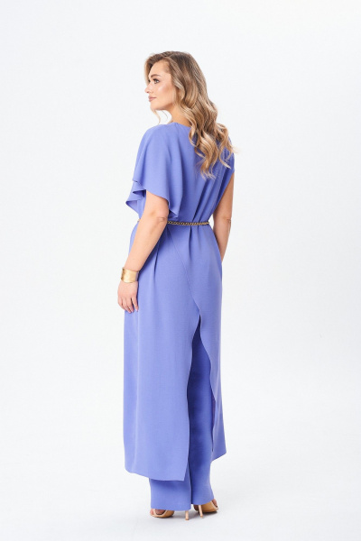 Брюки, кардиган AMORI 8030 лавандовый - фото 3