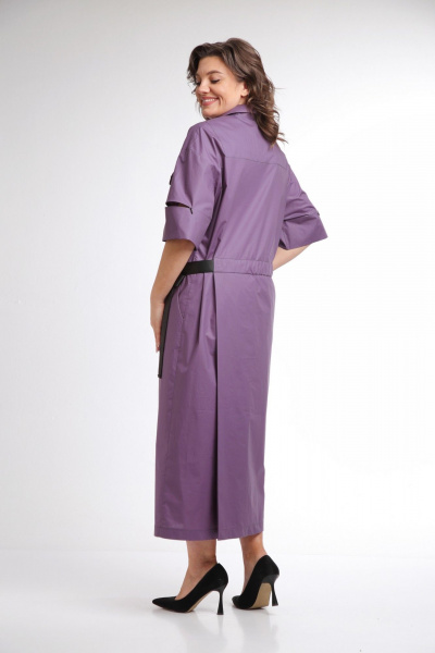 Платье Rishelie 988 темно-сиреневый - фото 6