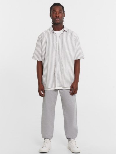 Рубашка Mark Formelle 111847/1/24-4491П-9 бело_серая_полоска - фото 17