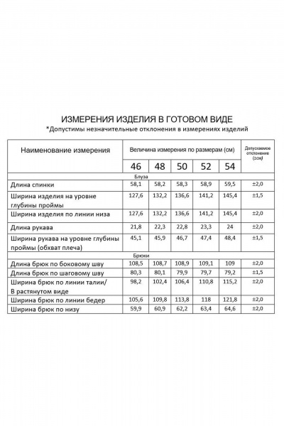 Блуза, брюки Gold Style 2623 серо-лиловый - фото 11