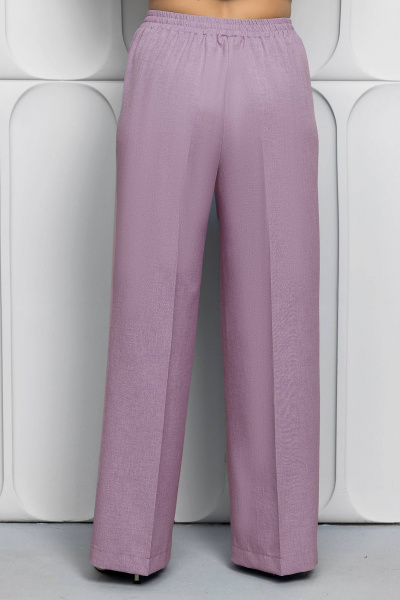 Блуза, брюки Gold Style 2623 серо-лиловый - фото 9