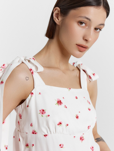 Топ Mark Formelle 112901/24-33233П-9 розы_на_белом - фото 5