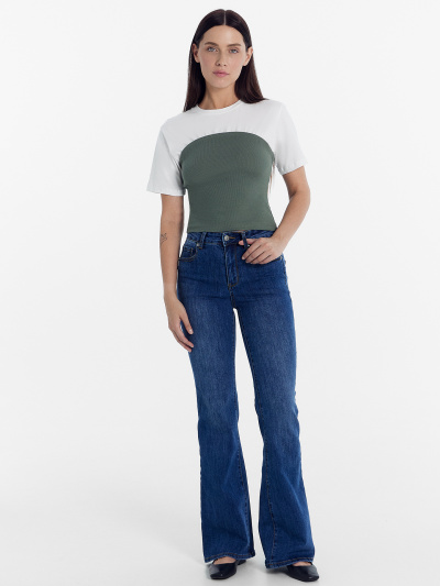 Джемпер Mark Formelle 112974/24-27850Ц-1 белый_агава - фото 39