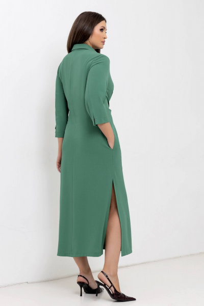 Платье Gold Style 2718 зеленый - фото 5