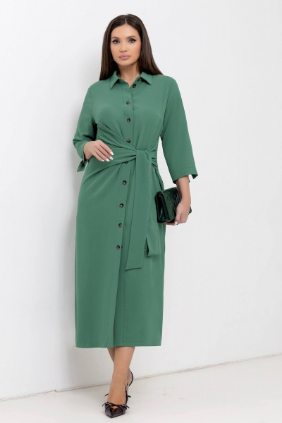 Платье Gold Style 2718 зеленый - фото 2
