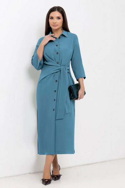 Платье Gold Style 2718 морская_волна - фото 3
