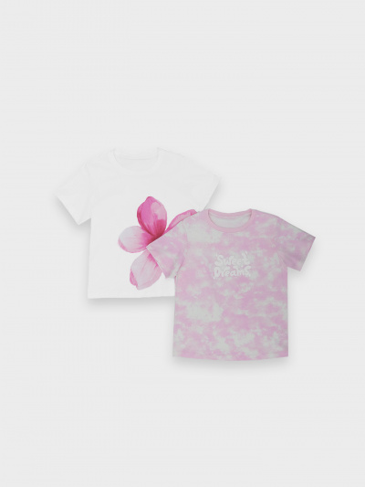 Футболка Mark Formelle 117835-2/25-37560П-0 белый_бело_розовые_разводы_3_сл_1изд_печ_на_пол - фото 8