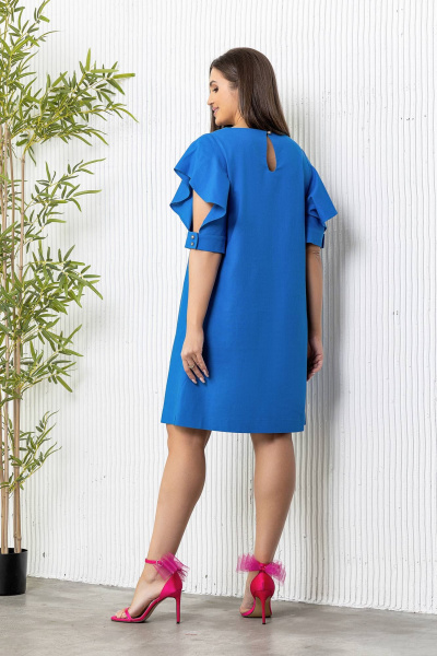 Платье Gold Style 2721 синий - фото 4