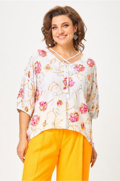 Блуза Andina city 5036-25 белый - фото 1