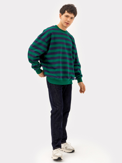 Свитшот Mark Formelle 121866/1/24-3680П-7П сине_зеленая_полоска - фото 35
