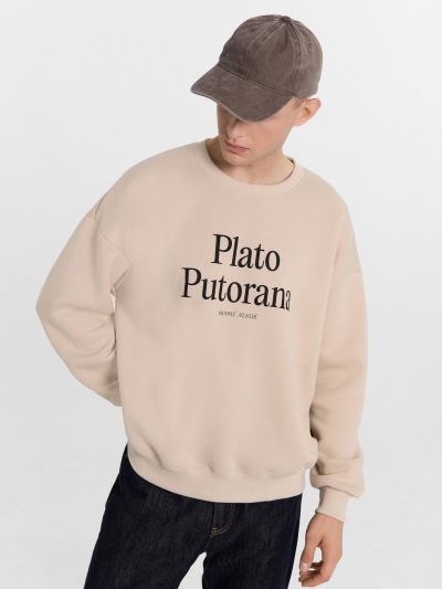 Свитшот Mark Formelle 121866/1/24-4037П-7П белый_песок_печать_1_сл_на_пол - фото 34