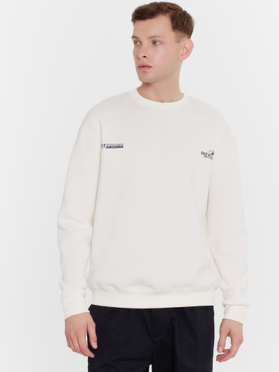 Свитшот Mark Formelle 121901/24-4108П-7П св.молочный_печать_1_сл_на_пол - фото 92