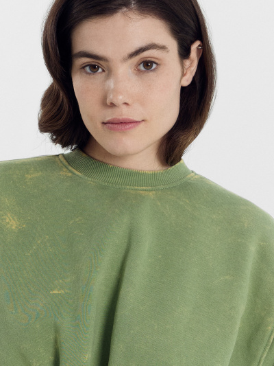 Свитшот Mark Formelle 122928/1/22/ОБР25580П-7П водяная_лилия_ACID_009.1А_Эйсид - фото 8