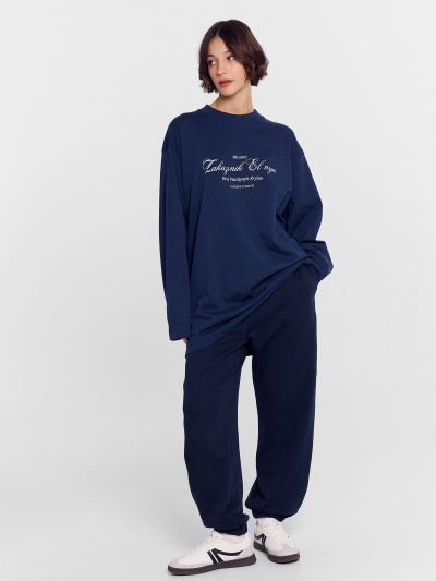 Лонгслив Mark Formelle 122999/24-29978П-0 глубокий_синий_печать_1_сл_на_пол - фото 41