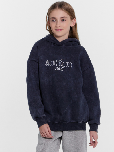 Худи Mark Formelle 127886/24-ОБР31008П-7П ACID_WASH_сумрачный_серый_печать_009.2А_Эйсид - фото 99