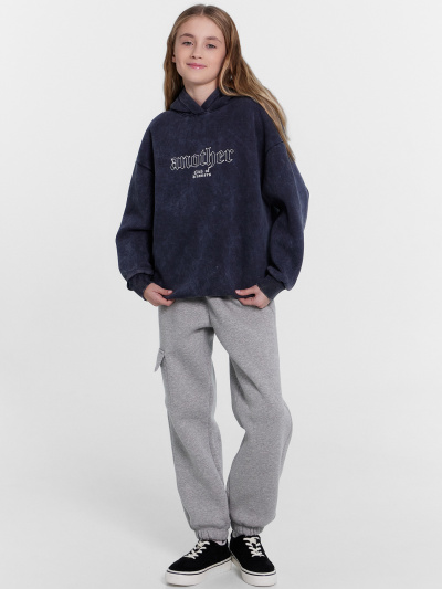 Худи Mark Formelle 127886/24-ОБР31010П-7П ACID_WASH_сумрачный_серый_печать_009.2А_Эйсид - фото 101