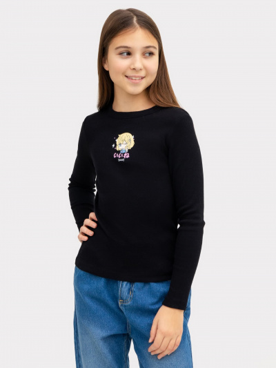 Джемпер Mark Formelle 127917/Ф22/ОБР26354П-1 черный_печать - фото 8