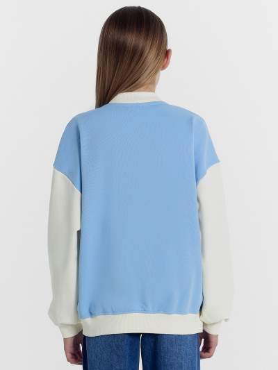 Толстовка Mark Formelle 167739/1/24-26175П-7 небо_печать_2_сл_на_ЛВ_дет_пер - фото 13