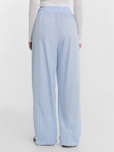 Брюки Mark Formelle 182512/24-32796П-9 широкая_голубая_полоска - фото 31
