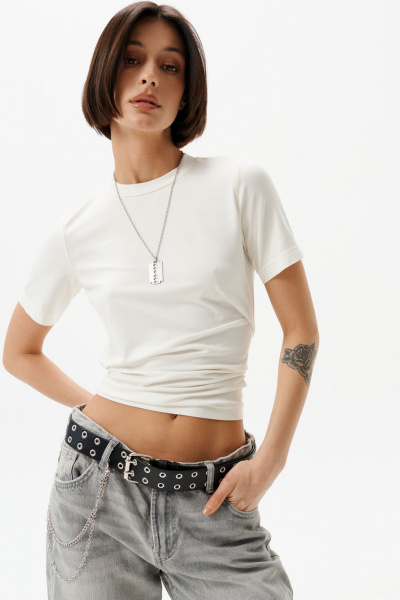 Футболка 10DENCY 23327 молочный - фото 3