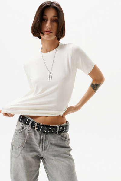 Футболка 10DENCY 23327 молочный - фото 1