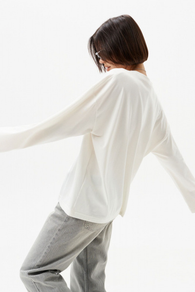 Лонгслив 10DENCY 23328 молочный - фото 6