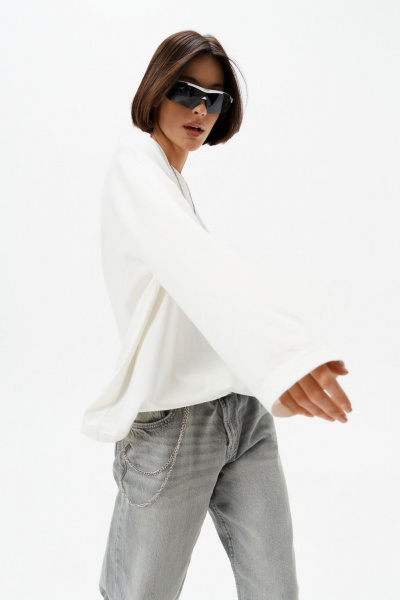 Лонгслив 10DENCY 23328 молочный - фото 3