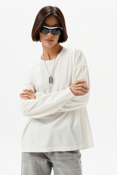 Лонгслив 10DENCY 23328 молочный - фото 1