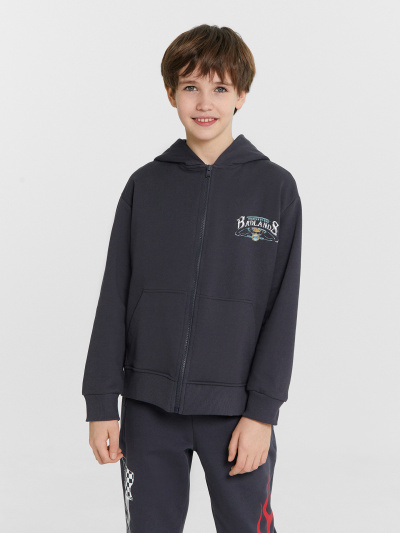 Толстовка Mark Formelle 363332/1/24-32490П-7 графит_печать3_2_сл_на_пол_2_сл_на_спинке - фото 15