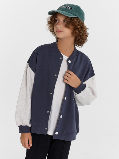 Толстовка Mark Formelle 363333/1/24-26120П-7 графит_серый_меланж_4306_А_печать_2_сл_на_пол_2_с - фото 6