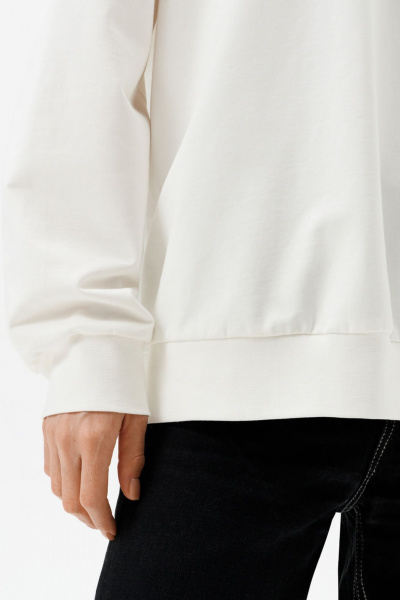 Свитшот 10DENCY 23336 молочный/молочный - фото 7
