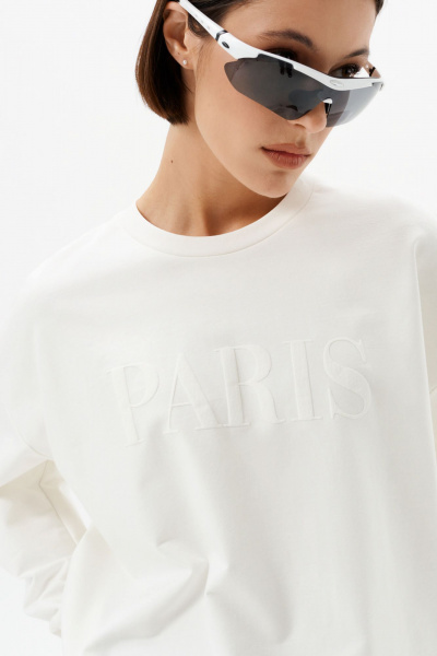 Свитшот 10DENCY 23336 молочный/молочный - фото 6