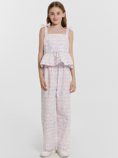 Блуза Mark Formelle 397752/24-33323П-9 розовые_разводы_на_белом - фото 139